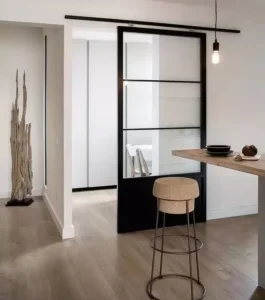Space-Saving Interior Sliding Barn Door OEM ODM Factory Direct