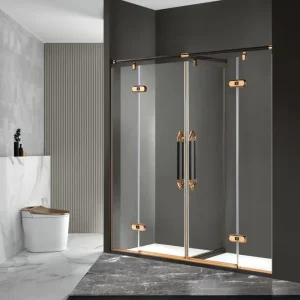 Special Rectangular Design Good Price Simple Bathroom Shower Cubicle Pivot Open Modern Shower Enclosure