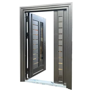 Stainless Steel Entrance Door Security Front Door for Modern Homes