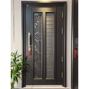 Stainless Steel Exterior Security Front Entry Door for Houses and Villas