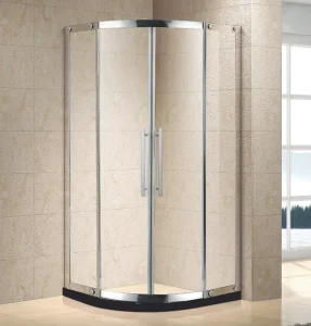 Stainless Steel Frame Sliding Open Door Sector Shower Enclosure