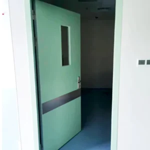 Stainless Steel Medical Negative Pressure Swing Door, Windproof, Airtight, Thermal Insulation, Hospital Use