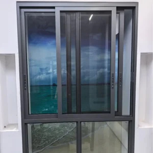 Stainless Steel Sliding Doors and Windows Soundproof Heat Insulation Anti-theft Thermal Break for Bedroom Balcony