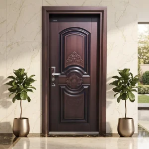 Stainless Steel Waterproof Security Door, Windproof, Anti-Theft, Soundproof, Sliding Bedroom Design