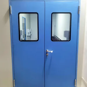 Stainless Steel Windproof Swing Door for Hospital Negative-Pressure Clean Room Interior Use
