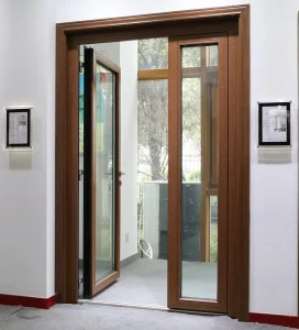Standard Aluminum-Wood Composite French Door