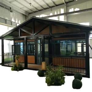Steel 40ft Expandable Container House Mobile Office with Insulated Waterproof Design and Custom Color Options