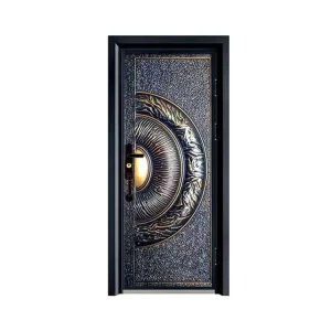 Steel Exterior Door Surface-Finished Design