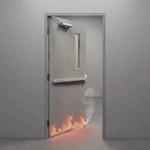 Steel Fire Doors for Apartment Construction Projects