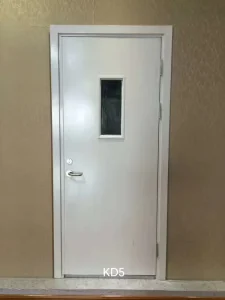 Steel Fireproof Anti-Theft Door with EU Certificate Customized Colors Finished Side Opening for Warehouse Use