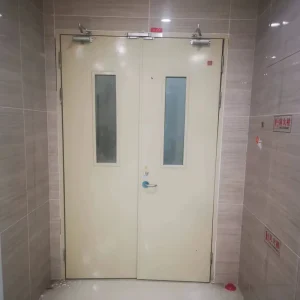 Steel Fireproof Security Door with Single or Double Opening for Commercial Building Fire Exit, Supplier