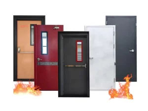 Steel Security Door Modern Design Side Opening for Workshops and Front Entry Houses