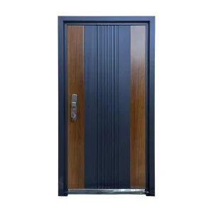 Steel Security Door for Modern Residential Main Entrance