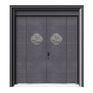 Steel Security Doors for Outdoor Villa Gates Manual Anti-Theft Custom Sizes
