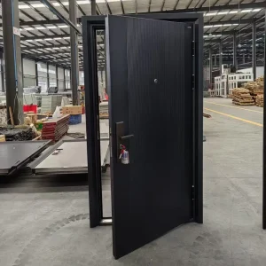 Steel Security Entrance Exterior Door for House, Metal Security Door
