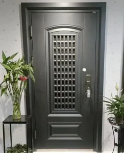 Steel Security Entrance Exterior House Metal Door