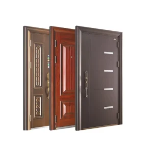 Steel Security Front Entrance Door for Residential Houses