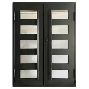 Storage & Logistics Interior Weatherproof Impact-Resistant Stainless Steel Door for Depot