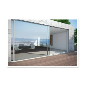 Super Slim Frame Exterior Double-Glazed Sliding Glass Door