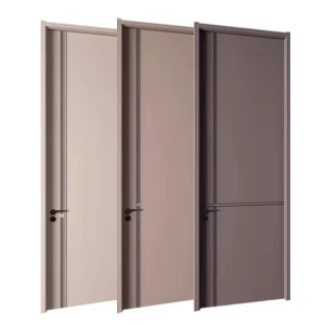 Supplier External Villa Wooden Single Main Door for Bedrooms
