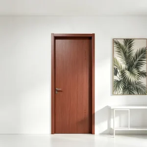 TD2685 Carbon Crystal PVC Wooden Interior Door, Water-Resistant, Minimalist, Whole-House Use
