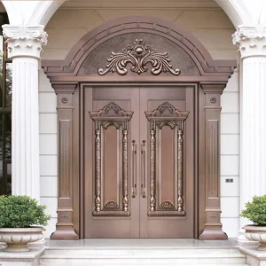 TH-B01 Custom Modern Waterproof Large Security Entry Door for Apartments and Villas