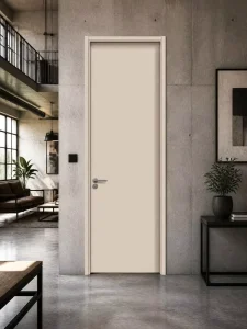 TH50 Composite Interior Door with Aluminum Alloy Frame, Graphene-Filled 50mm Door Leaf, and Soundproofing