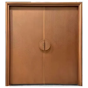 Tamper-Proof Heavy-Gauge Stainless Steel Entry Door for Airport Hangar Buildings