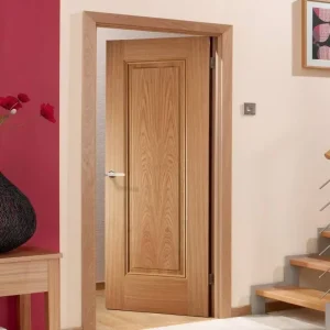 Teak Walnut Painted Lacquered Varnished Solid Wood Interior Door White Classic Modern Red Teak Finish