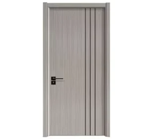 Teak Wood Interior Solid Wood Door, Modern Design for House