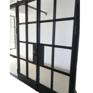 Thermal Break European Standard Steel Double Flat French Door TBS-051
