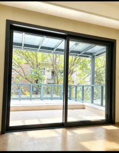 Thermal Break Insulated Aluminum Sliding Door, Heavy Duty, Soundproof, Anti-Wind, Large Panoramic Villa Exterior Door
