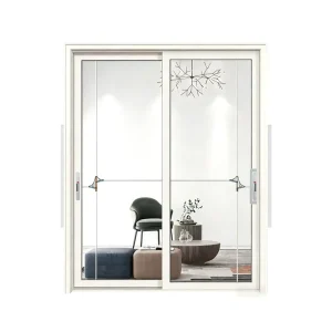 Titanium Magnesium Sliding Door Waterproof for Balcony Global Export Titanium Magnesium Alloy Durable Construction