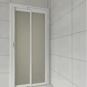 Trackless Sliding Aluminum Alloy Door Super White One-Piece Narrow-Edge Glass Thermal-Insulated Interior Door