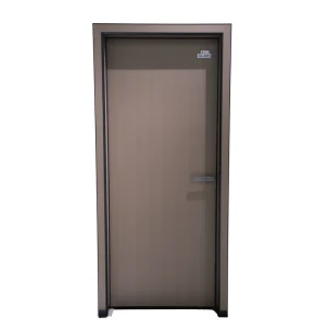 Traditional Solid Wood Security Sliding Door with Aluminum Alloy Frames, Durable Waterproof, Custom Colors