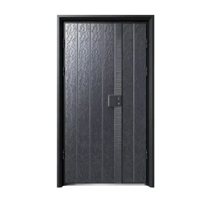 Turkish Style Steel Entry Door Anti-Theft Soundproof Fireproof Customized Color Hotel Urban High-Rise Door