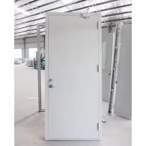UL Certified 90-Minute Fire-Rated Steel Door for Apartment Building