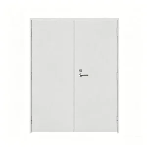 UL-Certified Gold Steel Fireproof Entrance Door, 60/90-Minute Rating, Customizable