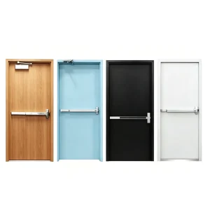 UL Certified Metal Fire Door with Frame, 60-Minute Fire Rated, for Shopping Malls