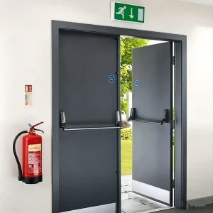 UL-Certified Steel Fireproof Door for Safety Passage and Warehouse Use