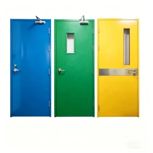 UL-Certified Steel Fireproof Soundproof Door for Warehouse and Office Use