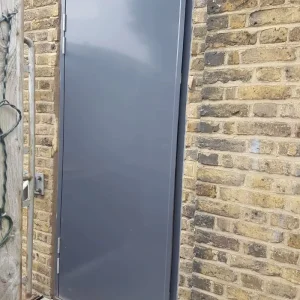 UL Factory Direct Steel Fireproof Security Door with Anti-Theft Entry Design and Finished Surface