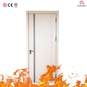 UL Listed Fire-Rated Mineral Core Wood Veneer Interior Door