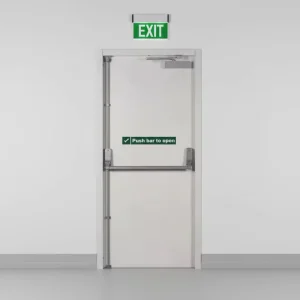 UL Listed Steel Fireproof Door CE WH Certified for Apartments Villas and Residential Buildings