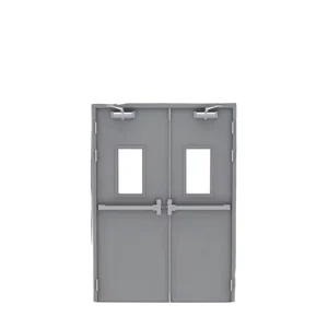UL Safety Metal Fireproof Emergency Exit Door, Steel Fire-Rated Door