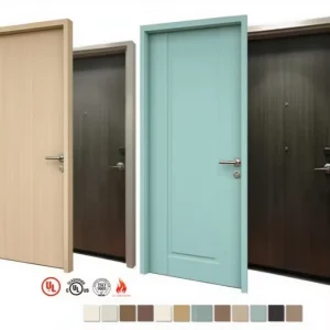 UL Standard Custom Isophonic Steel Hotel Door for Guest Rooms, Homes, and Fire-Rated Applications
