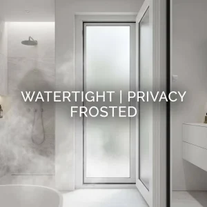 UPVC Casement Door Double Glazed Kitchen Bathroom Bedroom Laundry Room Divider Privacy Ventilation