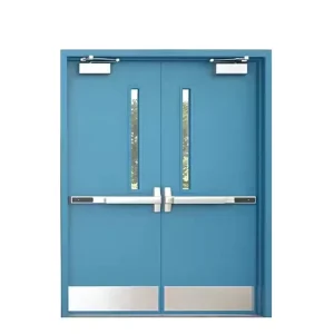 USA Standard-Size 2-Hour Fireproof Stainless Steel Interior MDF Door for Bedrooms, Homes, and Apartments