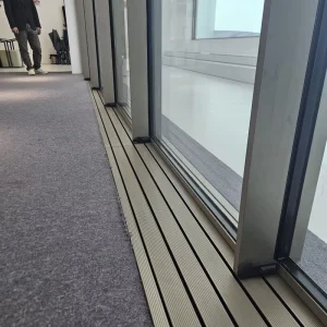 Ultra Narrow Frame Aluminum Alloy Sliding Glass Door Villa Balcony Partition Customized
