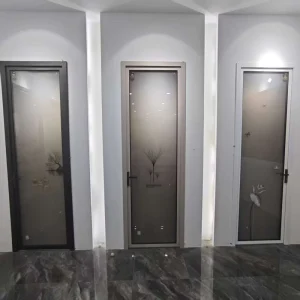 Ultra-Slim RG45 Waterproof Manual Swing Door with Modern Aluminum Alloy Non-Thermal Break